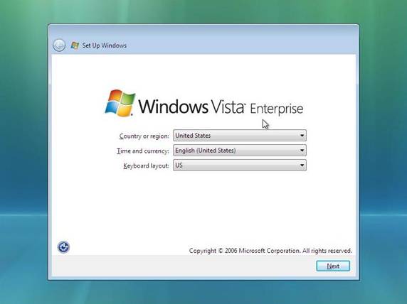 ������� 6: ������ Windows Welcome