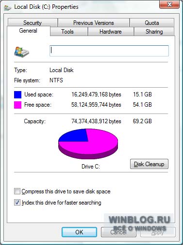 �������� ����������������� ������ Windows Vista SP1