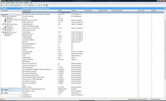 ������� D: Windows Vista Applications reports ���������� ��������� ������� ���������� 
