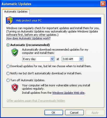 Улучшение системы защиты Windows XP Улучшение системы защиты Windows XP