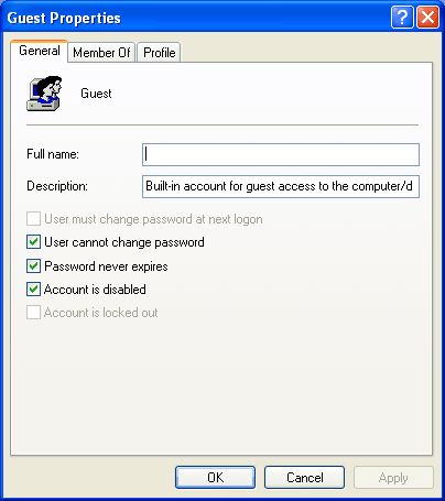Улучшение системы защиты Windows XP Улучшение системы защиты Windows XP