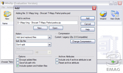 ��������� WinZip - ����������� ��������� ������� Zip